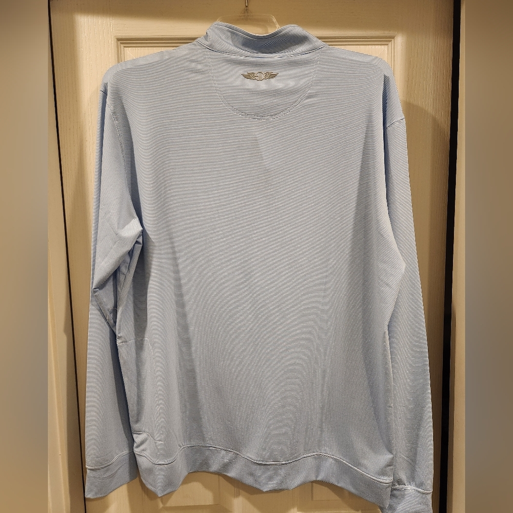NWT Blue XXL Straight Down Golf Performance Quarter Zip Palmetto Dunes HHI - Picture 3 of 6